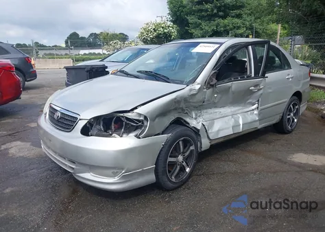 2004 Toyota Corolla S из США, поврежденный, VIN 1NXBR32E84Z243199